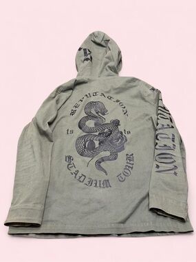 Taylor Swift Reputation Stadium Tour Army Green Jacket RARE